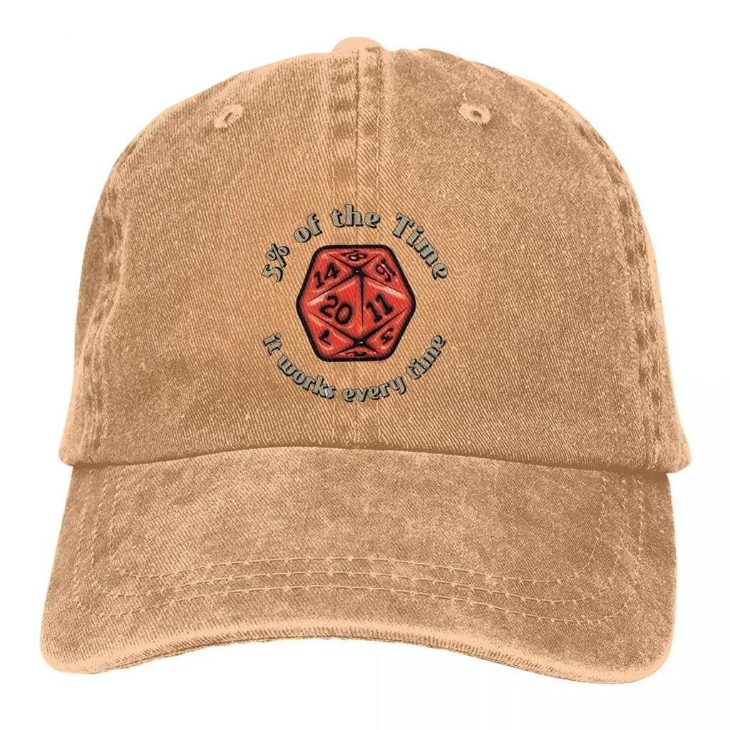 5 Percenter Baseball Cap Men Hats Women Visor Protection Snapback DnD Game Caps