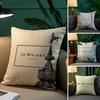 Luxury Fragrance Jo Malone London-L Pillow Case Silky Elegant Comfort Sofa Bed  Invisible Zipper Beach Pillowcase