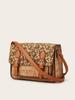 2025 Dames Vintage Etnische Stijl Grote Capaciteit Crossbody en Schoudertas