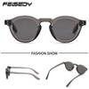 [FEISEDY] Polarized Round Sunglasses, UV400 UV Protection, TAC Lenses, TR90 Frame, Stylish, for Shopping, Travel, Golf, Hiking, Driving, Fishing,