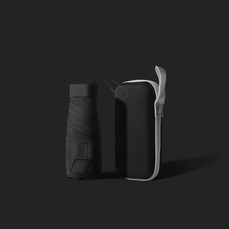 Nanqiao Ultra-Light 6-Fold Black UV Protection Umbrella