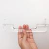 180mm Transparent Acrylic Crystal Cabinet Handle for Doors and Drawers