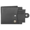 Leather Wallet for Men (Jade Black)