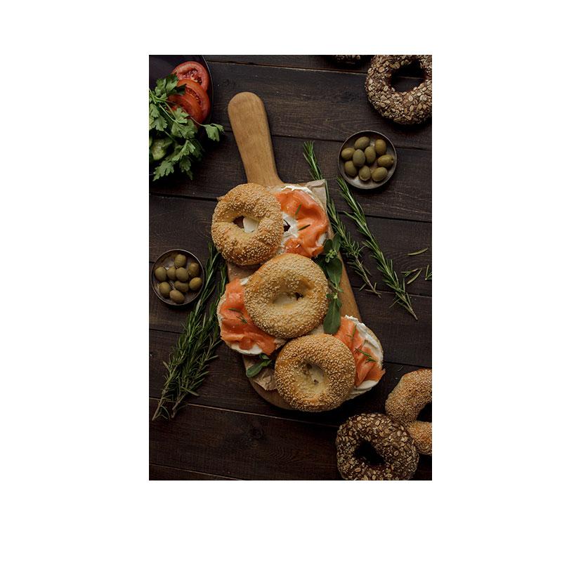 Nordic Tasty Food Lerretsplakater Kake Brødmaling Moderne plakattrykk Veggkunst Pictrue for Kitchen Cafe Restaurant Dekorasjon