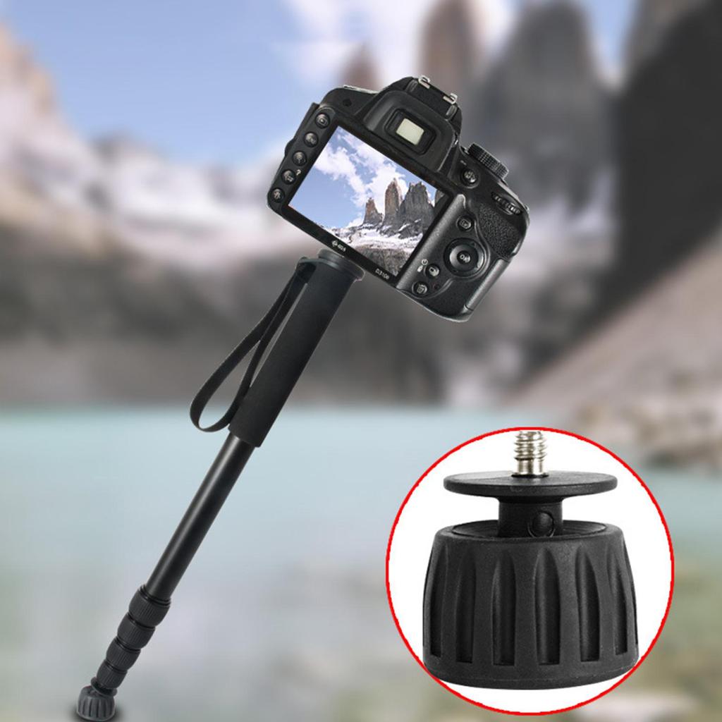 Universal Rubber Tripod Feet with 360 Degree Rotation Non Slip Design for Camera Tripods Monopods Wide Compatibility