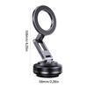 Foldable Car Phone Bracket Magnetic Stand 360 Degree Rotation Adjustable with Double Suction Technology for Easy Viewing