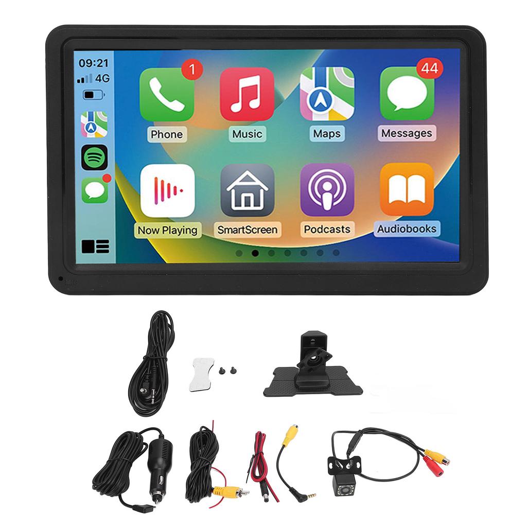 Tragbares Autoradio Sprachsteuerung Navigation AUX FM 7 Zoll IPS Touchscreen Autoradio Für Carplay Drahtlos Für Android Auto