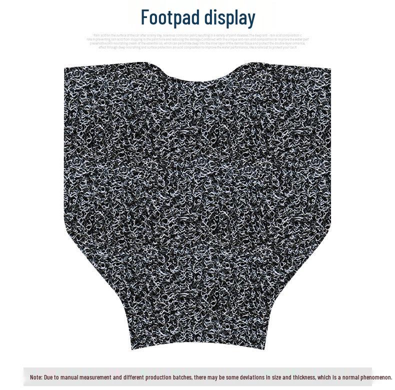 Kompatibel mit Niu NXT Player & Sport Versionen: Wasserdichte Seidenring Fußpedalmatten