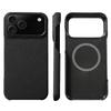 for Magsafe Case for iPhone 17 Air 15 16 Pro Max 17Pro Lychee Natural Cowhide Leather Magnetic Protector  Phone Back Cover