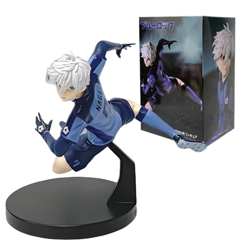 Blue Lock Anime Figure Isagi Yoichi Chigiri Hyoma Bachira Meguru Nagi Seishiro Action Figures Collection Model Figurine Doll Toy