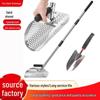 304 Stainless Steel Metal Detector Sand Shovel with Handle for Treasure Hunting and Gold Panning