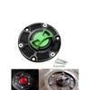 CNC Aluminum fuel tank cap cover For Kawasaki Ninja 250 300 EX250 EX300 ER250 ER300 Z250 Z300 Oil Cap Accessories