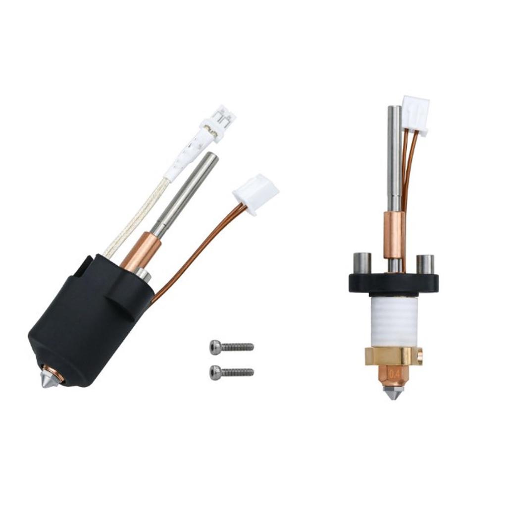 Ceramic Heating Hotend Kit 0.4mm 0.6mm 0.8mm Integrated Nozzle and Heatbreak for Ender 3 V3 Plus 3D Printer