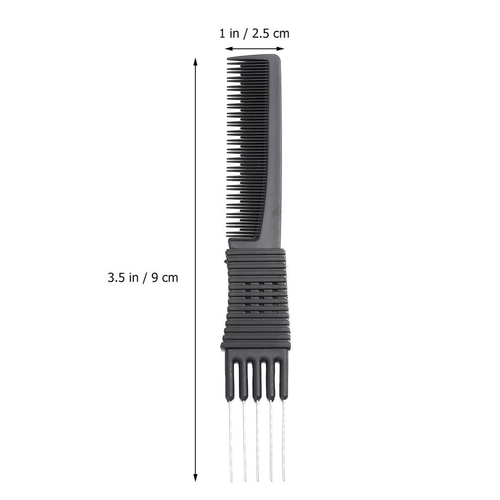 3Pcs Anti-Static Haircut Comb Set Plastic Rat-Tail Comb Durable Unbreakable Hair Tools for Salon Barber Home Styling Fine Hair