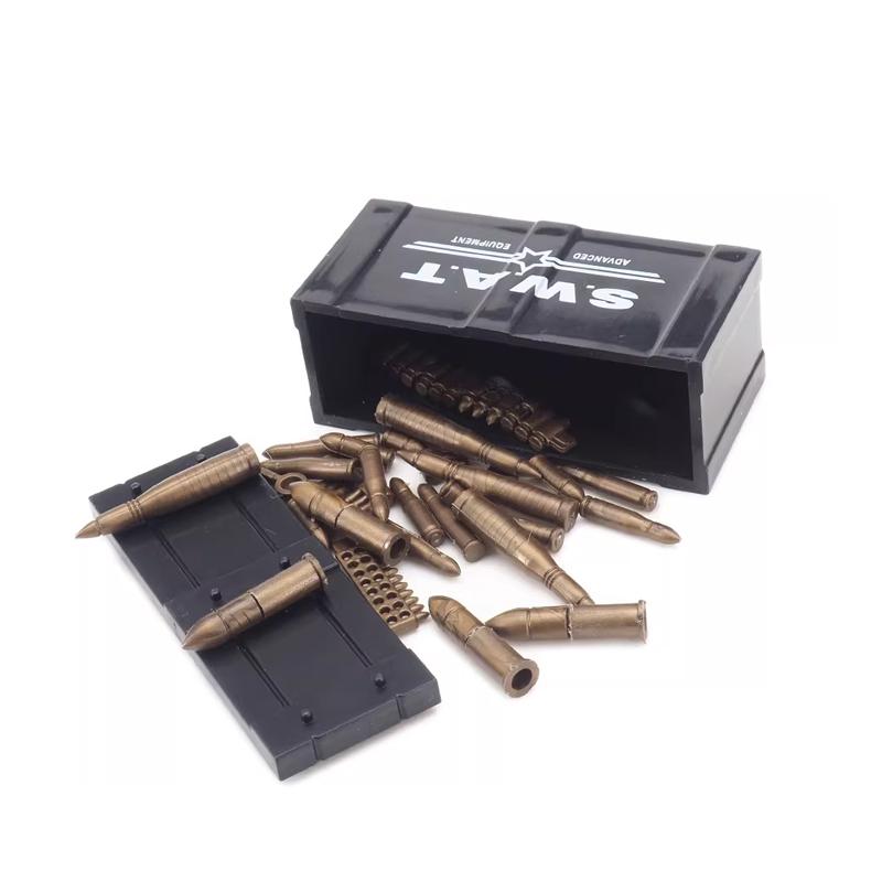 Army WWII Soldier Figure Armaments Brick Playset Gatling M2 Heavy Machine Aviation Gun NSV Bullet Chain Mortar ZB53 Toys Playsetss T12