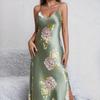 Pigiama Estivo da Donna Senza Maniche Europeo & Americano - Vestito Lungo Robe Casual & Sexy