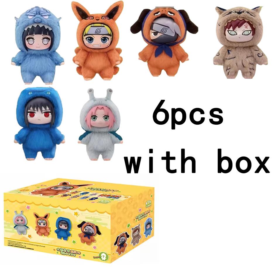In Stock Original EAKI Naruto Blind Box Naruto Shippuden Party Series Naruto KeyChain Doll Toy Collection Gift
