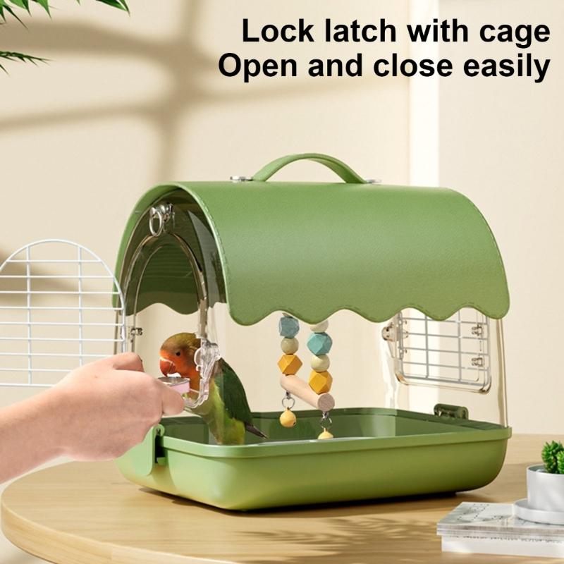 Outdoors Parrots Bird Cages Suit Ventilated Parrots Cage Portable Parrots Cage for Outdoor Activity