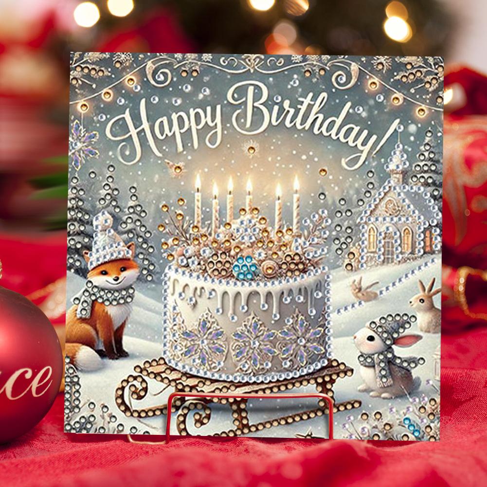 12PCS DIY Diamond Painting Greeting Card Set Diamond Art Handmade Cards for Birthdays Thanksgiving & Special Occasion