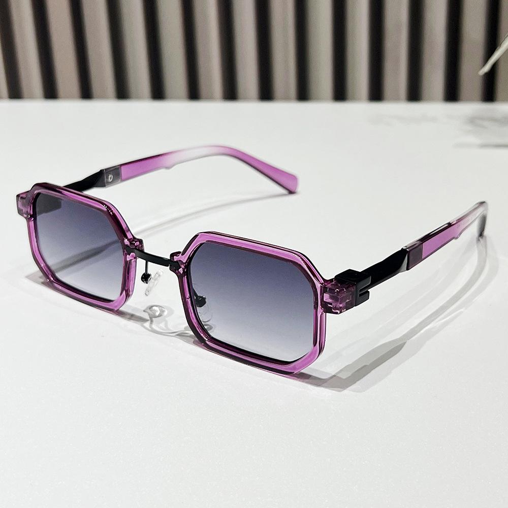 Vintage Square Sunglasses Women Men Luxury Designer Steampunk Pink Hip Hop Sun Glasses Eyewear Trendy