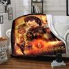 Lord Rings Blanket Warmthful Decor Suitable for Office Livingroom Couch for All Seasons Warmthful Decor Suitable for Gifting Relatives and Friends