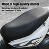 Motorcycle Seat Cushion Cover PU Leather Cushion Sunscreen Cover Waterproof Elastic Motorcycle Seat Accessories Protection