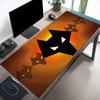 Wolf in der Nacht Wanderer Mauspads, Gaming-Mauspad, Tastaturmatte, Schreibtischdekoration für Computer-Notebook, Fan-Geschenk, Geburtstagsgeschenk