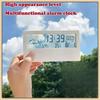 LED Thermometer Thermo-Hygrometer Multifunction Electronic Temperature Humidity Meter Weather Station for Home With Alarm Clock