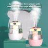 Bedroom Silent Atomizing Humidifier Household Nano Fine Mist Air Humidifier Desktop Humidity Display Sprayer