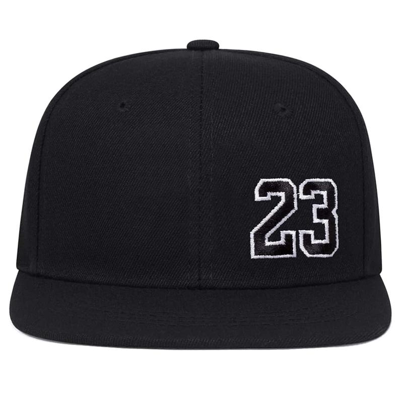 Unisex 23 Stickerei Hip-Hop Mützen Mode Outdoor Verstellbare Lässige Baseballkappen Sonnenschutzhut