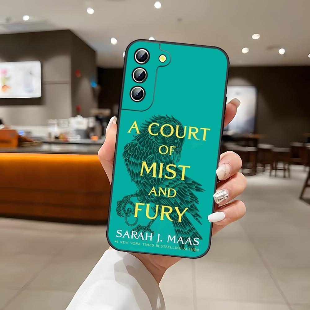 Acotar A Court of Mist and Fury Handyhülle Rückseite für Samsung S24 Ultra S22 S23 S20 Fe S21 Plus Galaxy A54 A34 A24 A53 M54 N