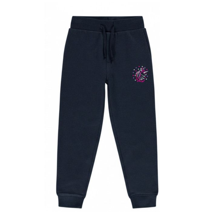 Jogging enfant Fille Licorne rose et navy - - Rose