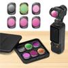 Sunnylife For DJI Pocket 1 NDPL CPL Filters Kit Osmo Pocket 1 Accessories ND8 ND16 ND11 MCUV Lens Filters Gimbal Protector Set