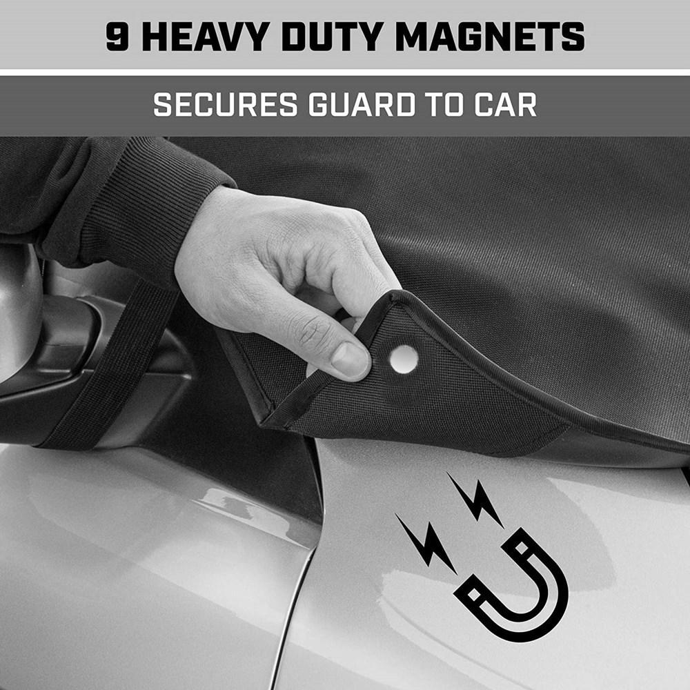 Protezione Universale per Parabrezza e Tergicristalli Auto - Tessuto Oxford 600D per Copertura Neve e Ghiaccio