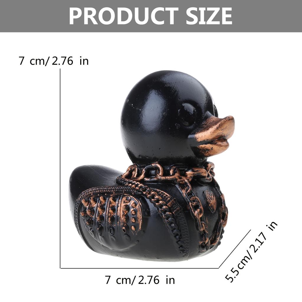 Entenfiguren Satanische Ente Punk Ente Death Rock Ente Lady Valentina Goth Girl Ente Satan Ente 1 Stück