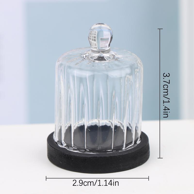 Miniature Toy Model Scene Doll House Accessories Mini Western Steak Cover Iron Plate Lid Delivery Tray