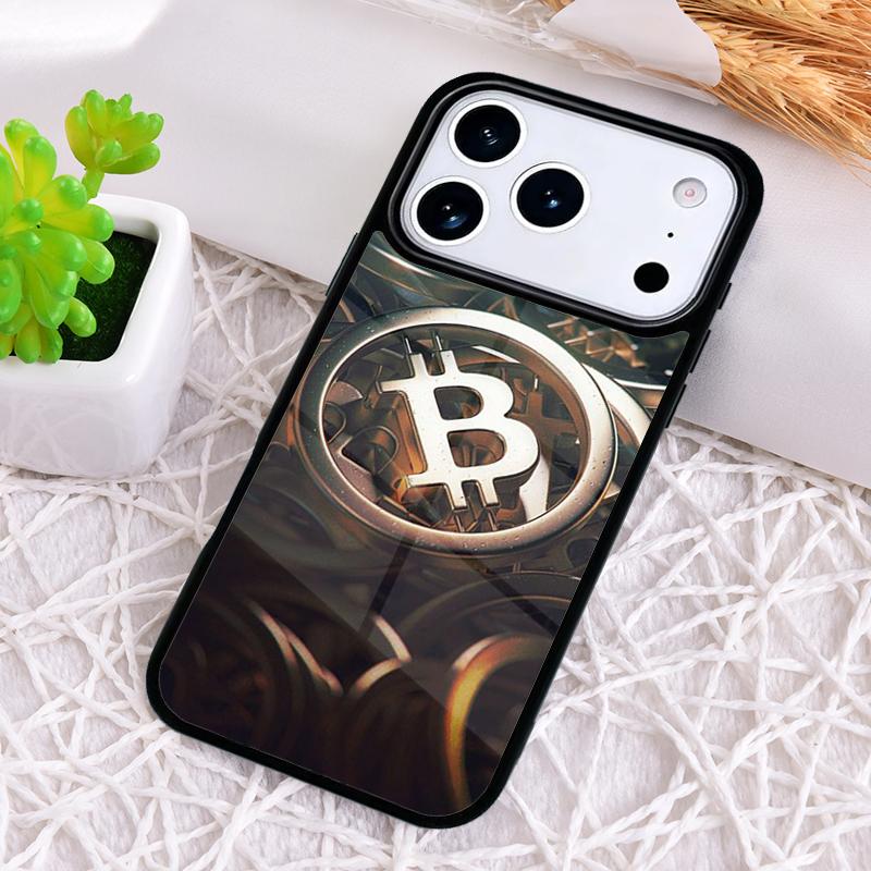 Bitcoin BTC Phone Case for iPhone 17 Air 16 15 11 12 14 13 Pro Max Shockproof Cover