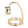 Women Finger Nail Ring Rhinestone Fingernail Ring Decoration for Women Lady Girls3059 Gold