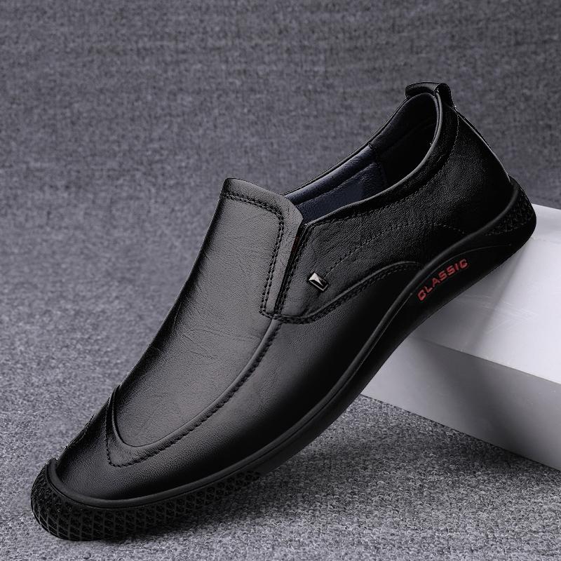 

Fashion Luxury Brand Men Classic Style Comfortable Slip on Casual Shoes for Outdoor Fashion Men Non Slip Breathable Casual Sports Shoes 36 чёрный