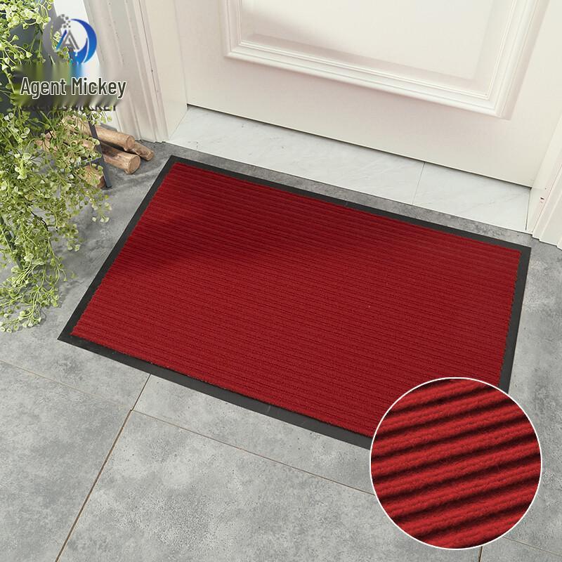 Mickey Agent PVC Double Stripe Anti-Slip Floor Mat 1.2*10m