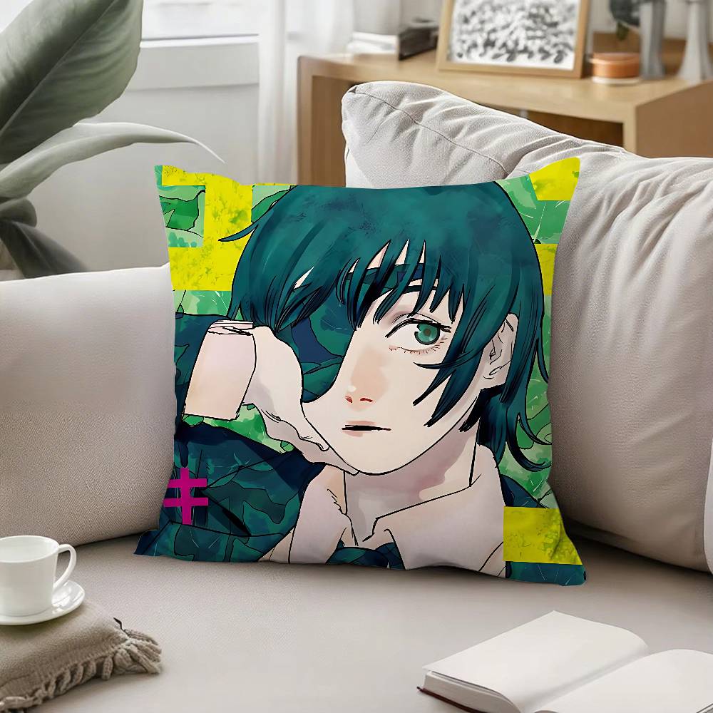 Anime Himeno Throw Pillow Covers Pattern Cushion Cover Suitable For Sofa Bedroom Car Pillow Cover