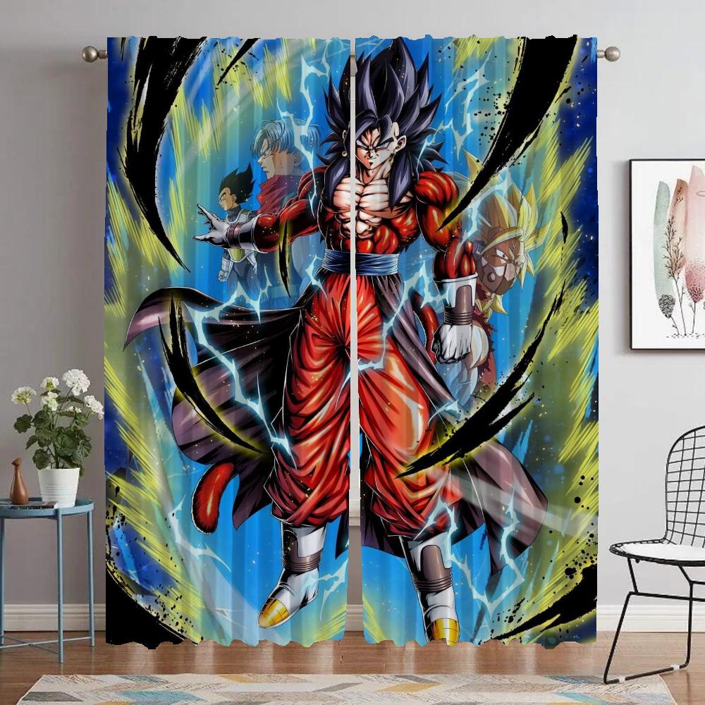 Dragon Modern Living Room Curtains 2 Pieces Blackout Curtain Curtains for Bedroom Halloween Decoration Partition Kitchen Elegant