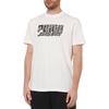 Puma T-shirt da uomo con stampa logo a lettere co-branded X Santa Cruz, girocollo, maniche corte, colore bianco, 532243-02