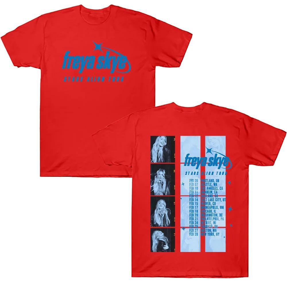 Freya Skye Stars Align 2026 Summer Tour Concert Tee Unisex HighQuality 100 Cotton Soft Graphic UK Pop Singer Merch