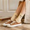 3 Paar Socken Damensocken Wadensocken Koreanische Socken mit schrulligem Ausdruck Cartoon-Trendsocken im College-Stil