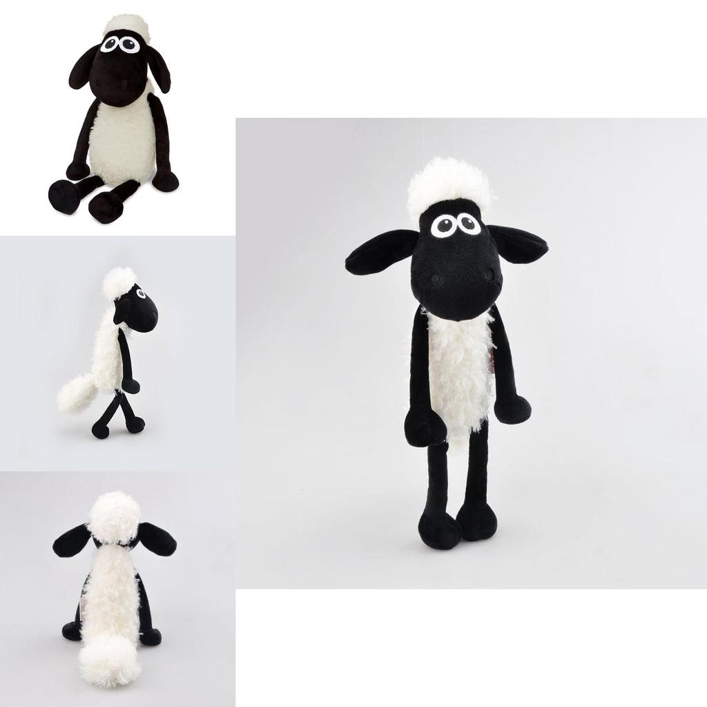 Adorable Cartoon Shaun The Sheep Plush Cuddly Soft Stuffed Toy Ideal For Kids