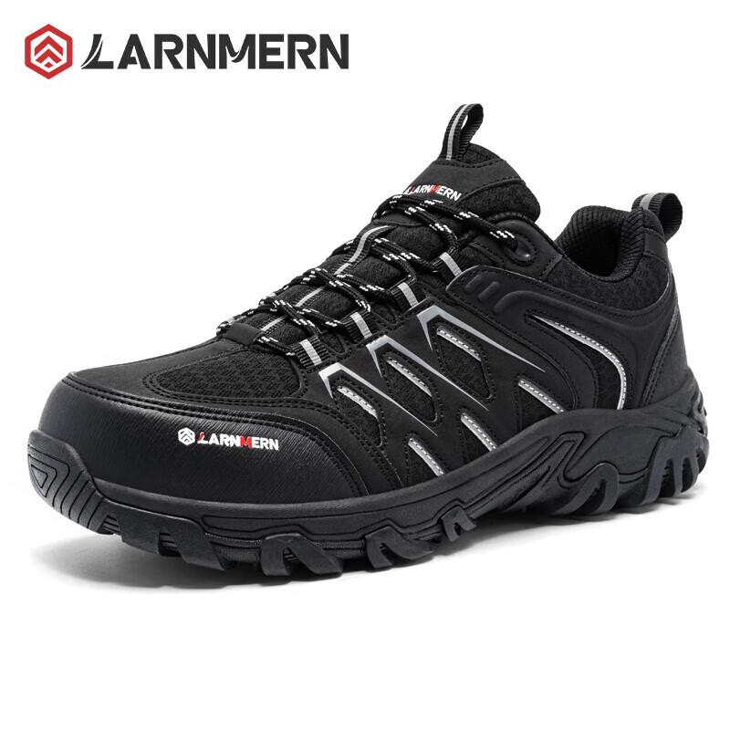 LARNMERN Anti-Smash Puncture-Resistant Safety Work Shoes 40