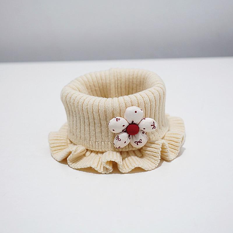 Podzimní zimní pletený dětský nákrčník: Větruvzdorná šála pro dívky a novorozence