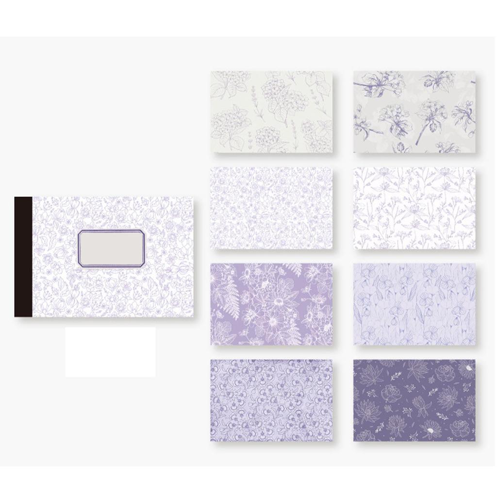 40 Sheets Scrapbook Material Paper DIY Innovative Exquisite Vintage Decorative Material Paper for DIY Art Craft