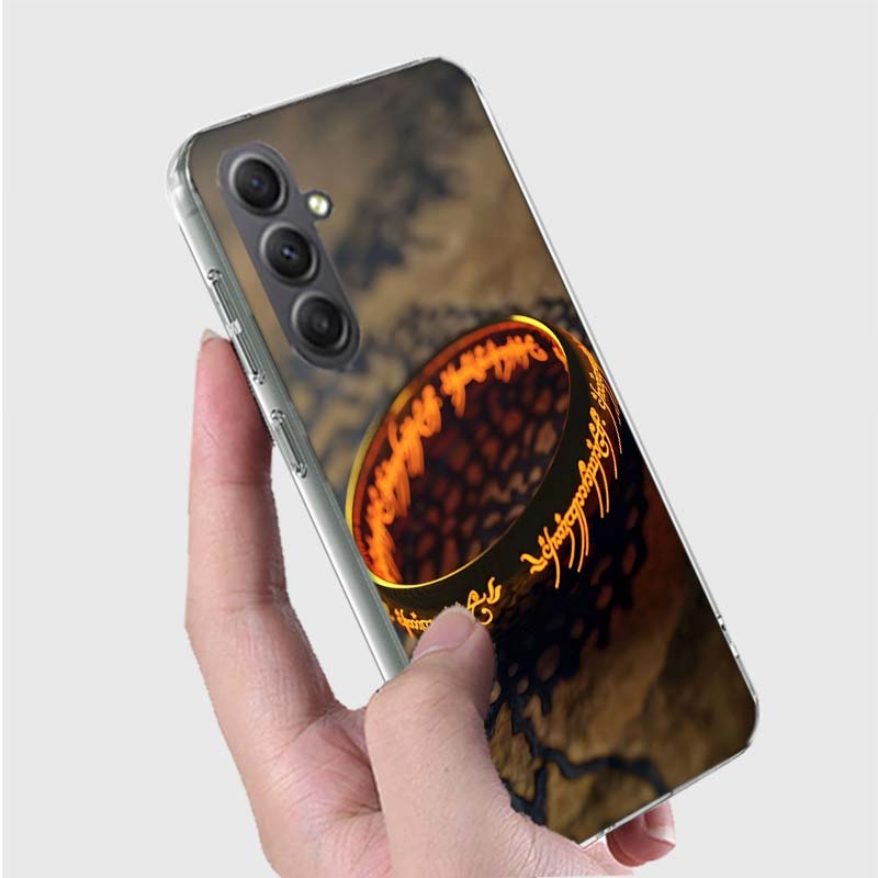 The L-Lord of the R-Rings Phone Case for Samsung A16 A26 A36 A56 A17 A37 A57 A07 A06 A02S A03 A04S A05S Galaxy Note 20 10 A50S A